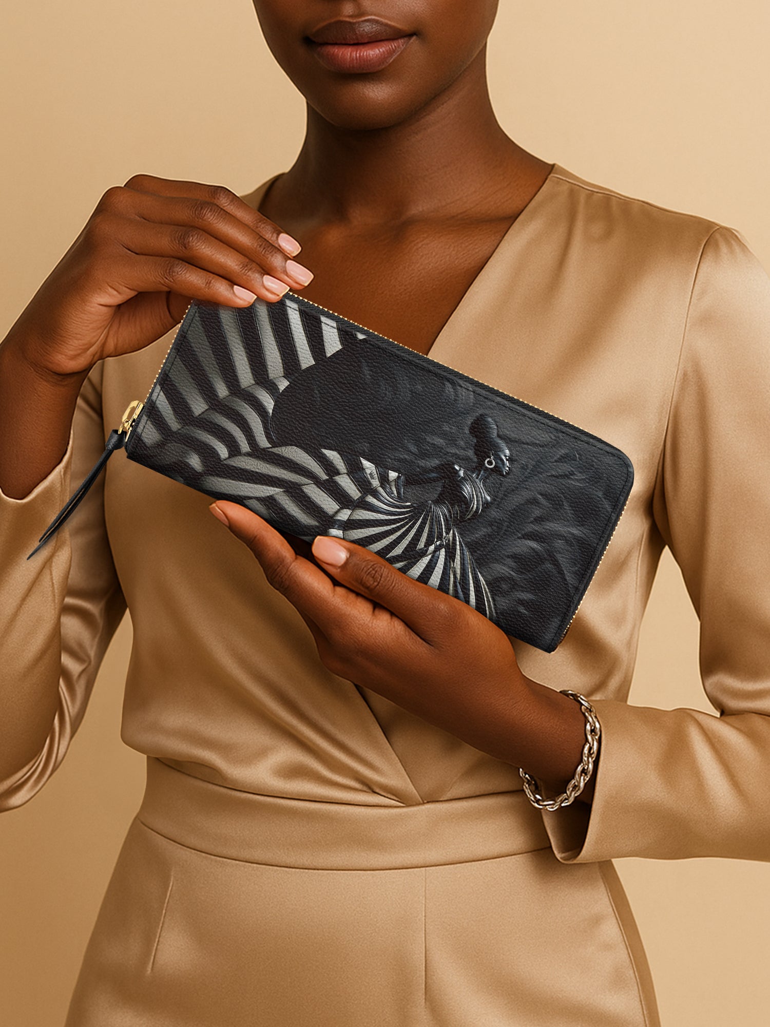 Monarch of Lines Slimline Zippy Wallet QR0XD444