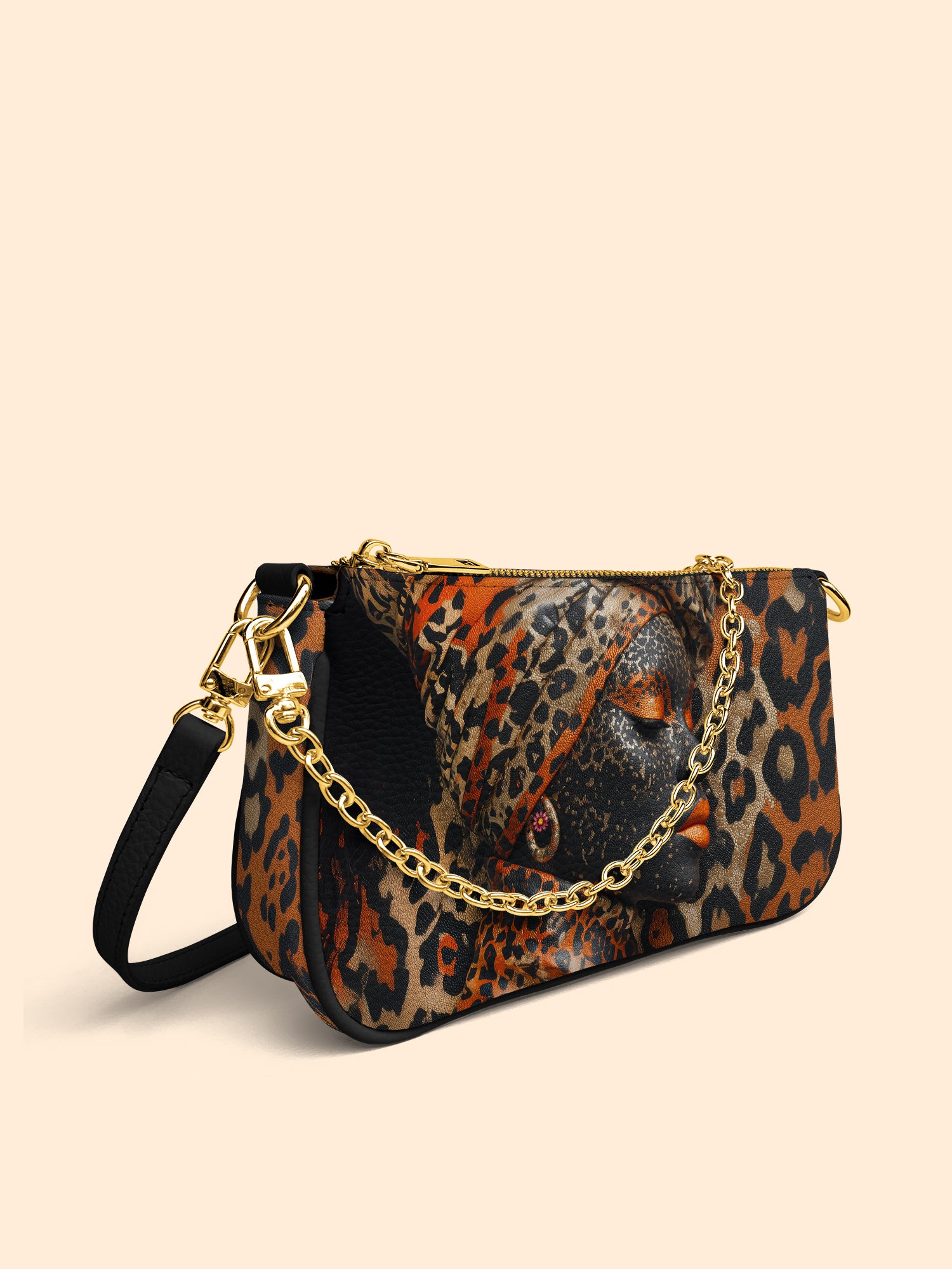 Leopard Legacy Classic Zip Pochette QR0HH104