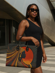 Spiral Oracle Premium Leather Handbag QR0XD199