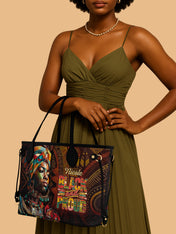 Black Proud Classic Shopper Tote