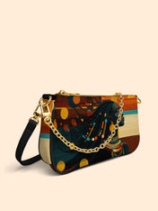 Ebony Horizon Classic Zip Pochette QR0TV180