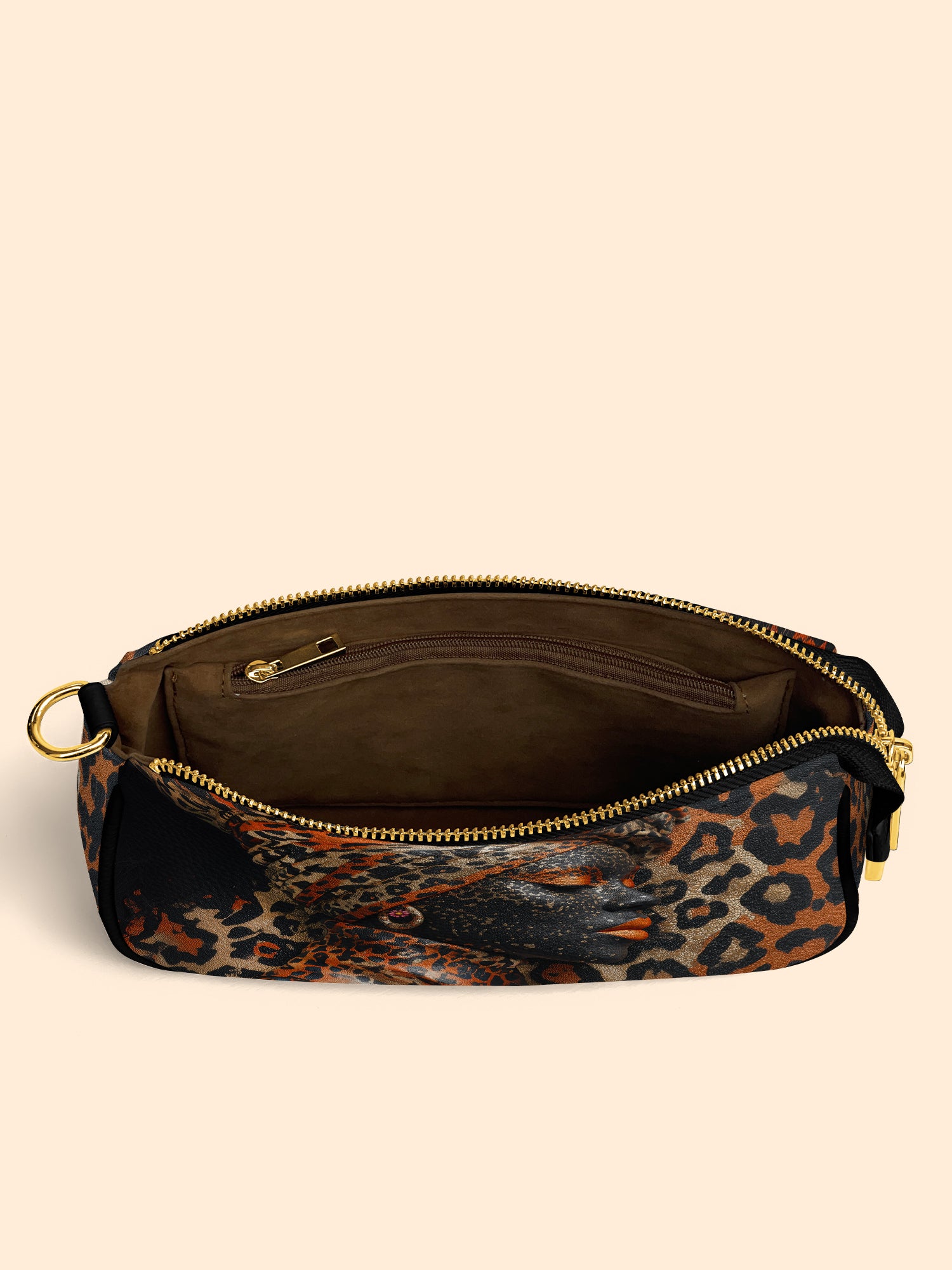Leopard Legacy Classic Zip Pochette QR0HH104