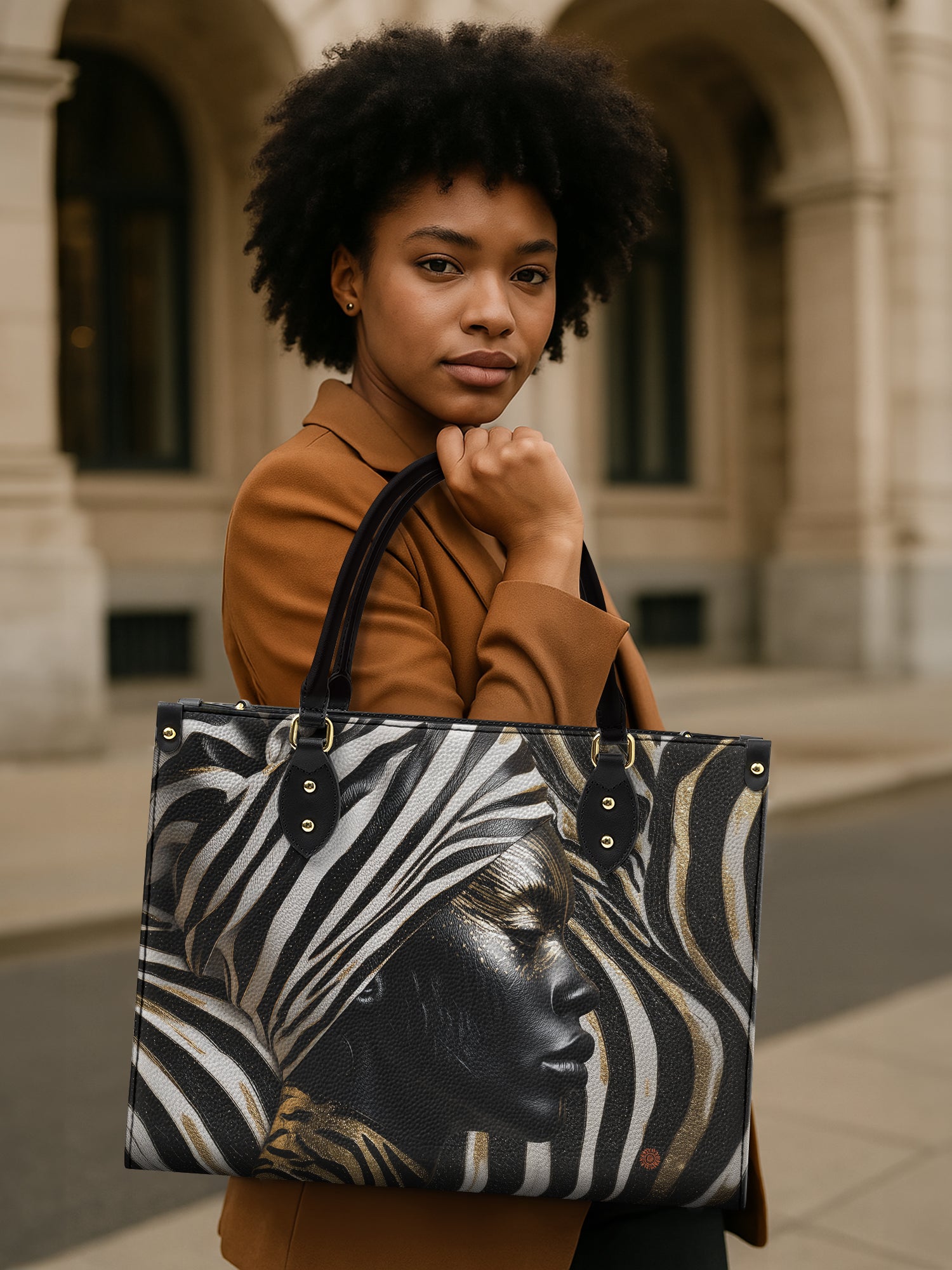 Aardwolf Aura Premium Leather Handbag QR0HH095