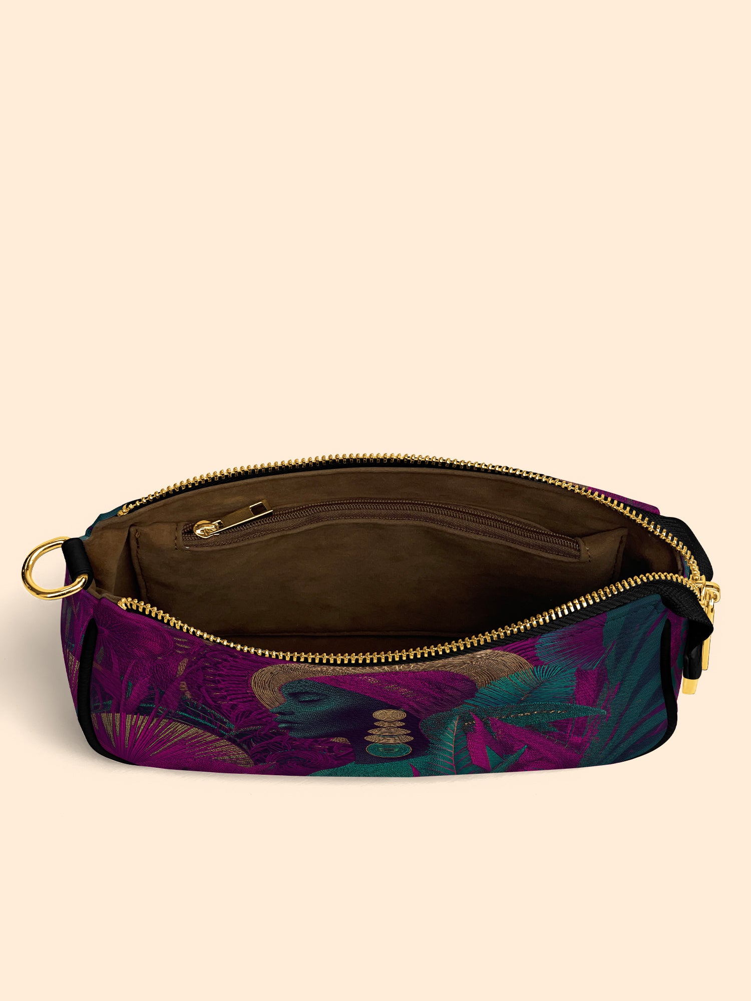 Golden Halo Portrait Classic Zip Pochette QR0HH125