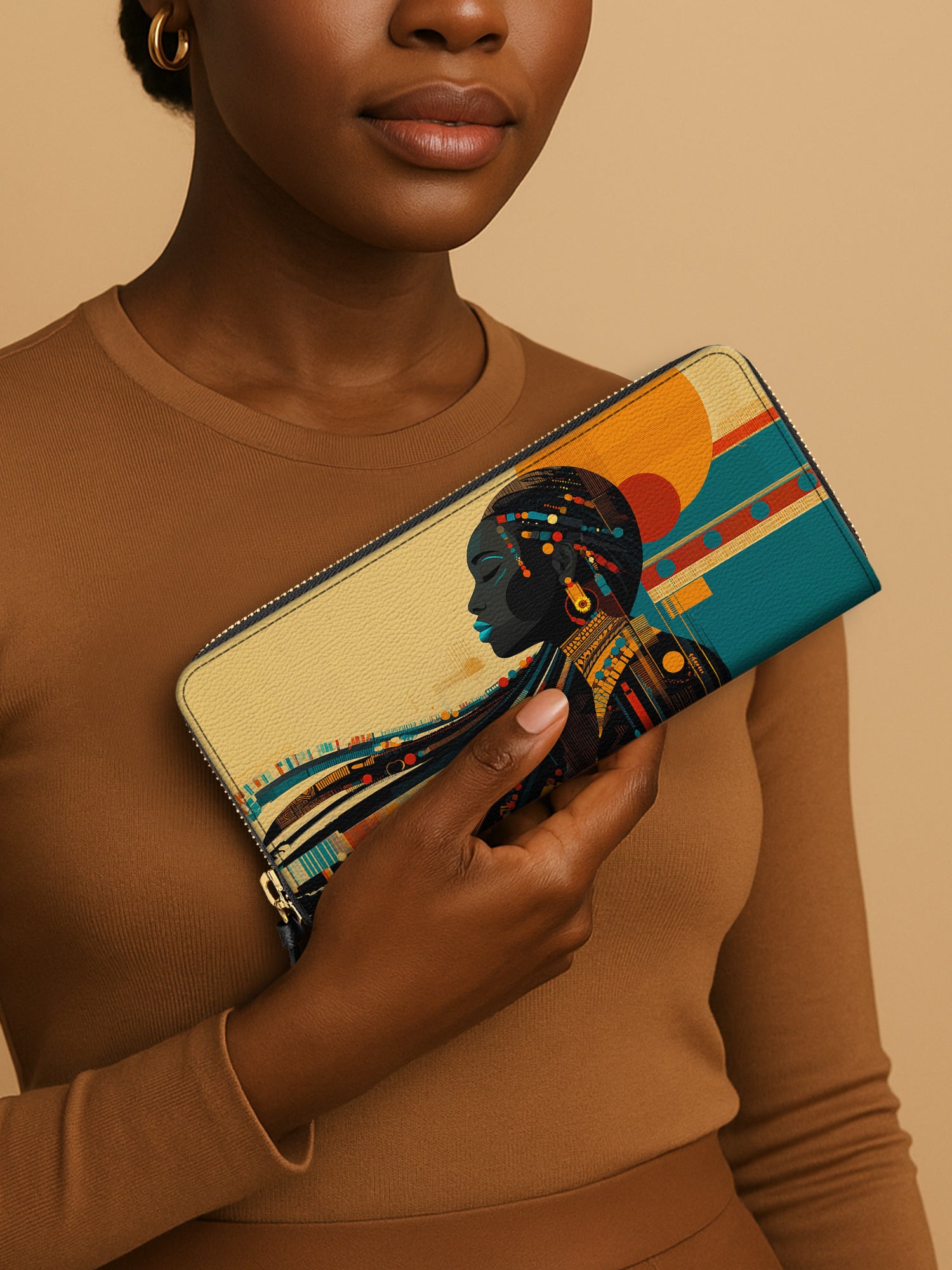 Spirit Of Sahara Slimline Zippy Wallet QR0TV188