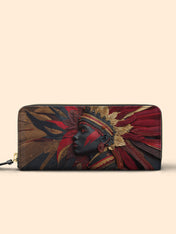 Warrior’s Bloom Slimline Zippy Wallet QR0TD101