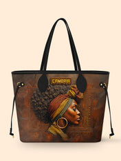 Afro-Elegance Classic Shopper Tote