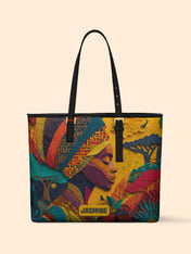 Soul Of Africa Sleek Leather Tote