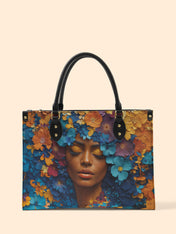 Floral Reverie Premium Leather Handbag QR0TD100