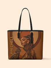 Empress of Locs Sleek Leather Tote