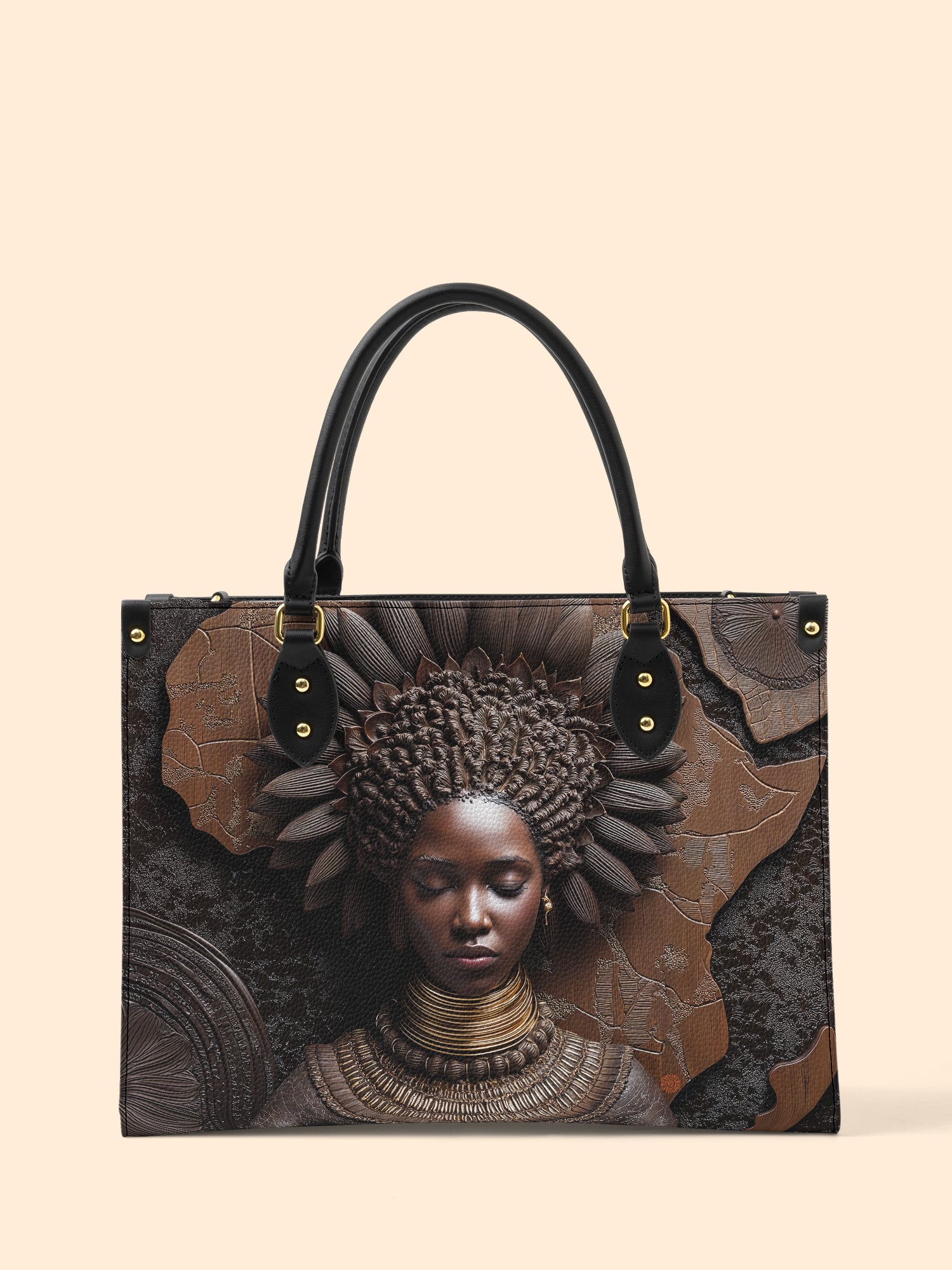 Bisa Crown Premium Leather Handbag QR0XD708