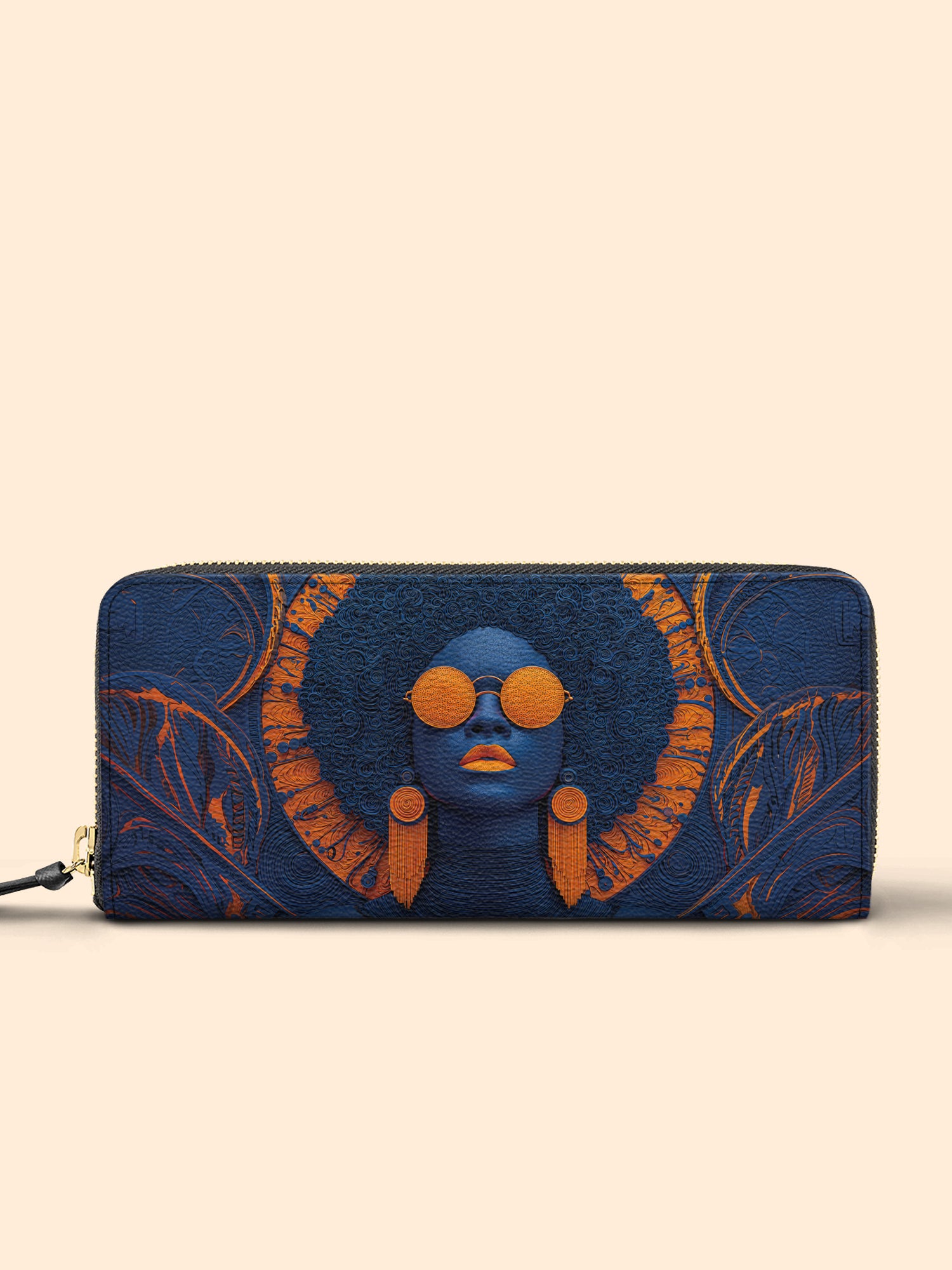 Steel Stare Slimline Zippy Wallet QR0TD317