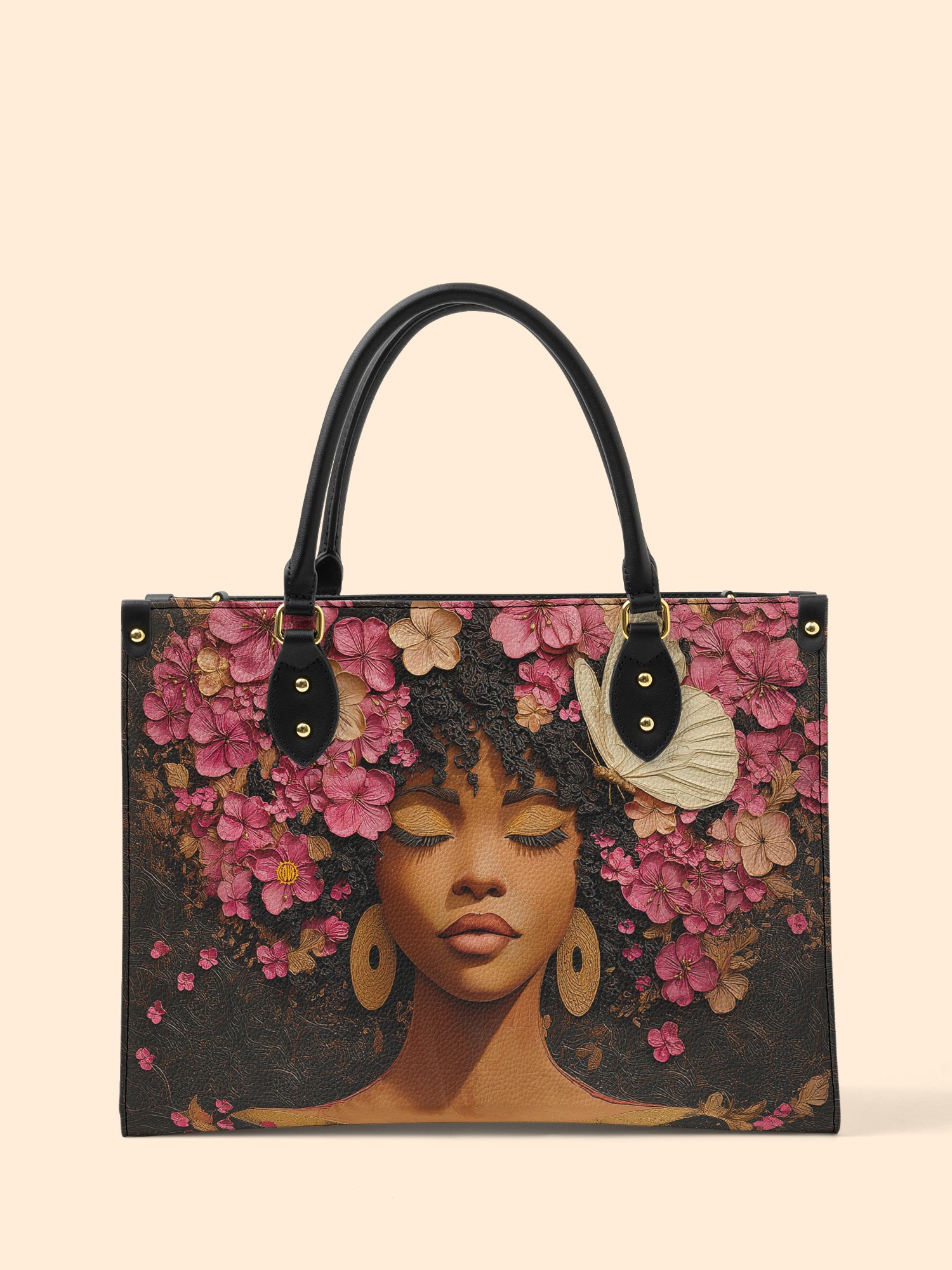 Maua Queen Premium Leather Handbag QR0HH055