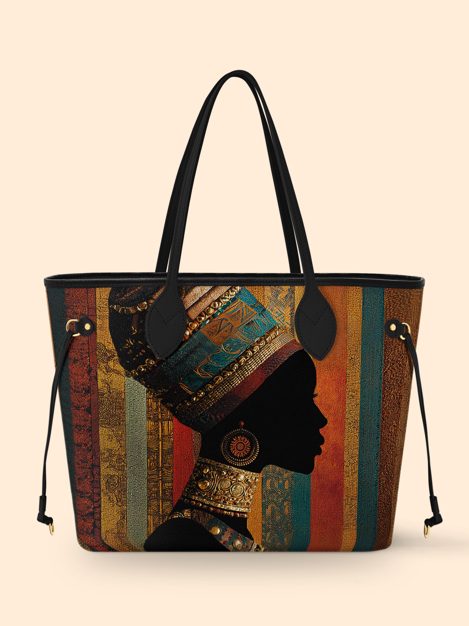 Brown Radiance Classic Shopper Tote QR0TV122
