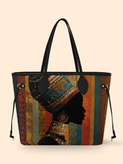 Brown Radiance Classic Shopper Tote QR0TV122