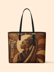 Braids & Legacy Sleek Leather Tote