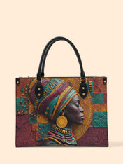 Patchwork Majesty Premium Leather Handbag QR0TV059
