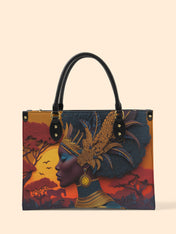 African Aspirations Premium Leather Handbag QR0HH057