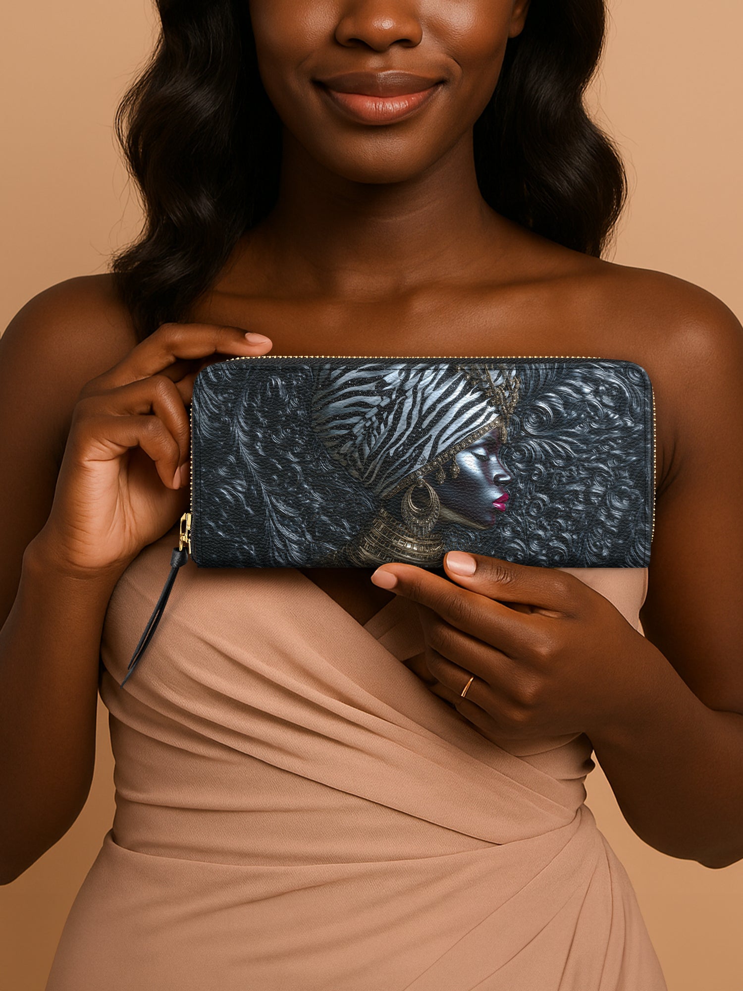 Afri Jewel Slimline Zippy Wallet QR0XD483