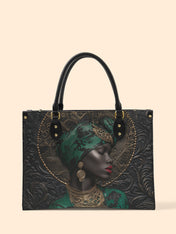 African Serpent Premium Leather Handbag QR0XD461