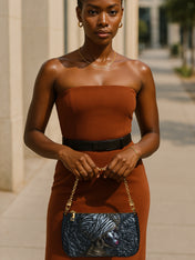 Afri Jewel Classic Zip Pochette QR0XD471