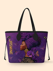 Empress Purple Classic Shopper Tote