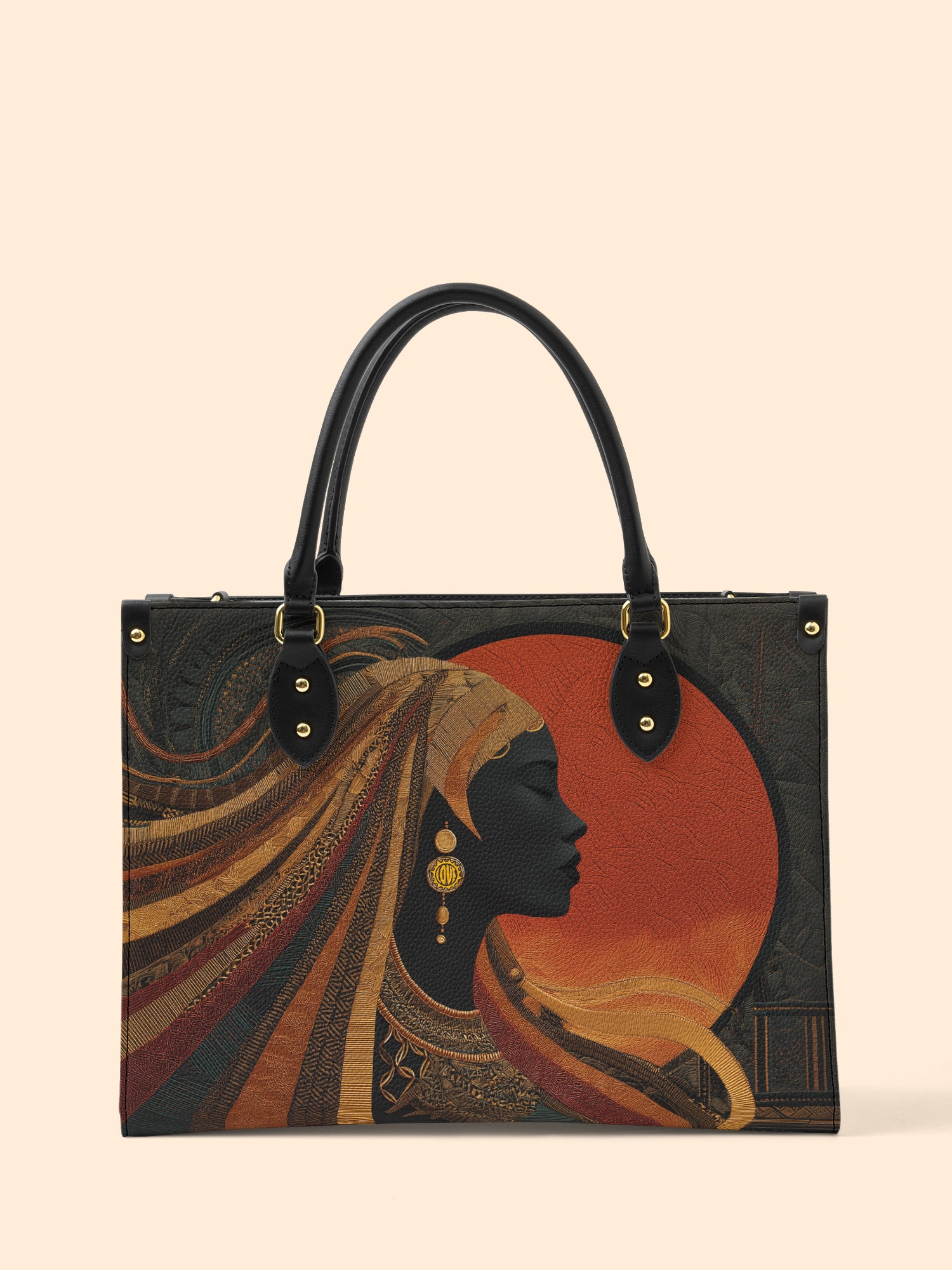 Spiral Oracle Premium Leather Handbag QR0XD199