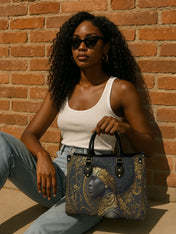 Royal Inheritance Premium Leather Handbag QR0XD513