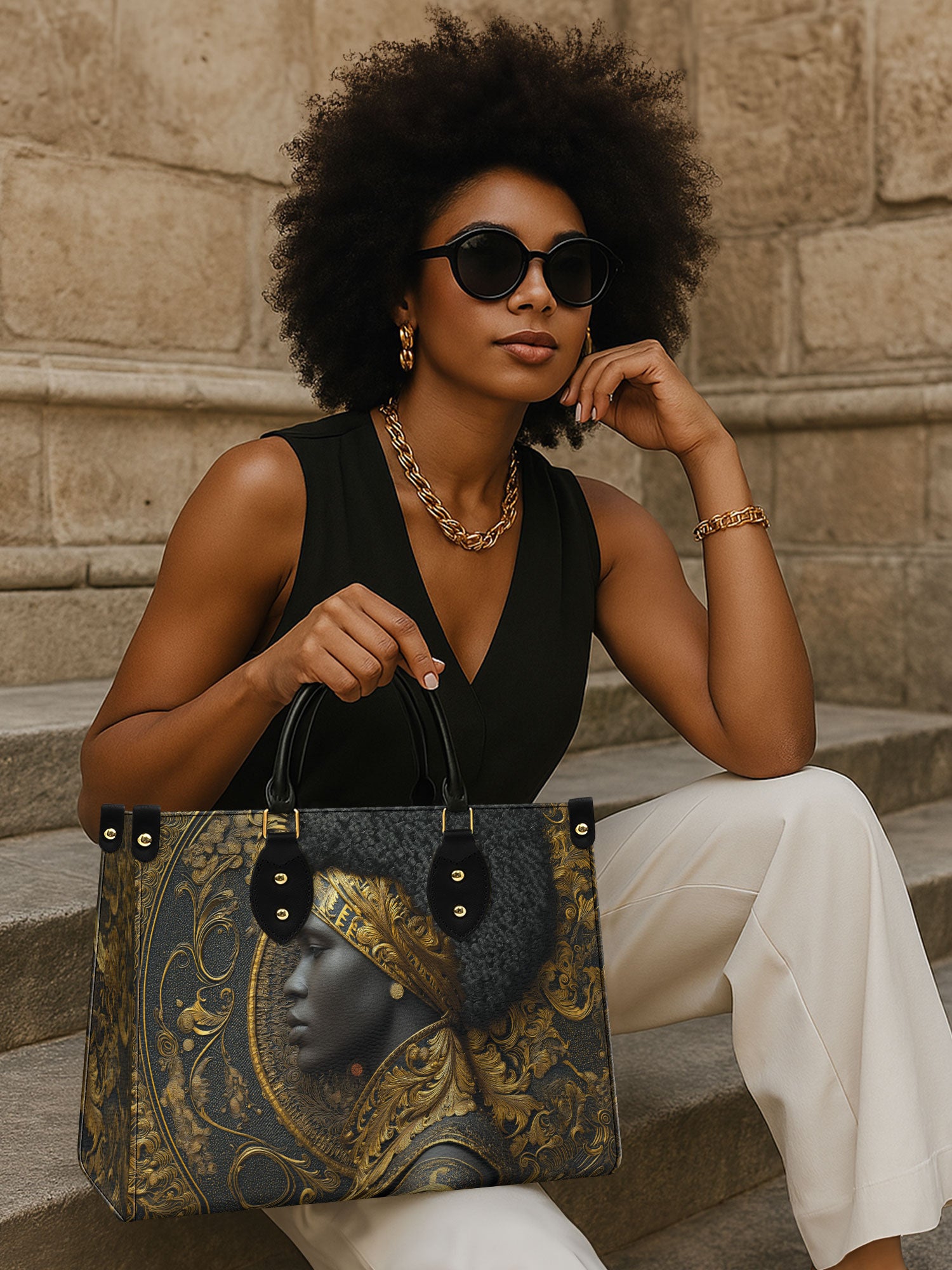 Royal Inheritance Premium Leather Handbag QR0XD513