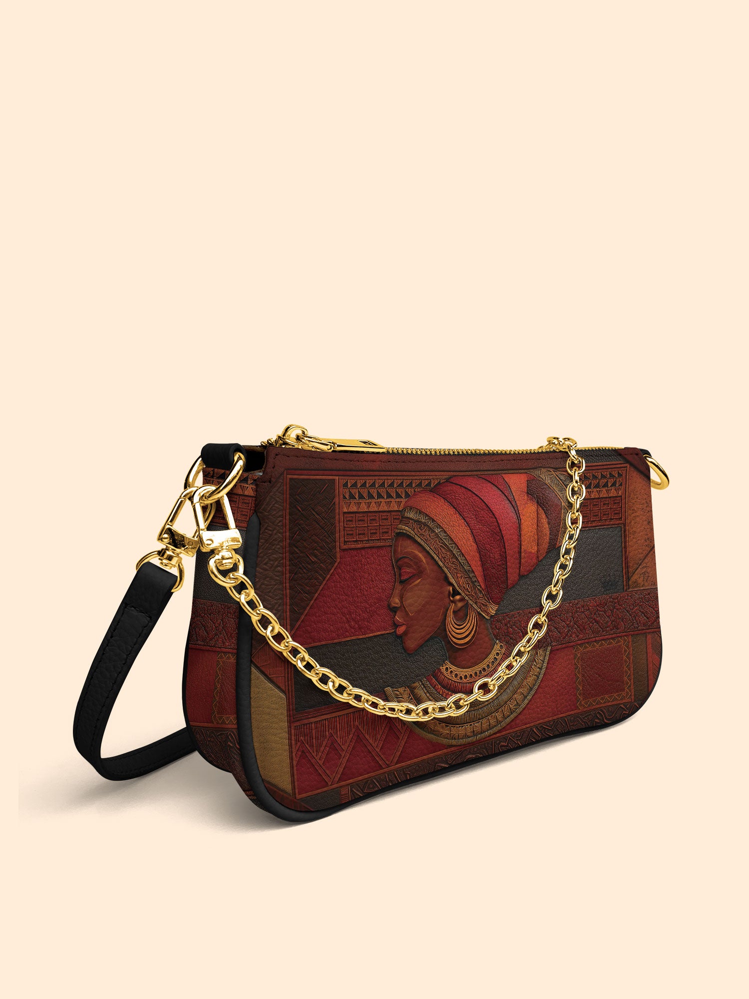 Regal Ember Classic Zip Pochette QR0XD518