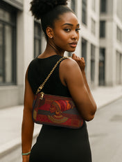 Regal Ember Classic Zip Pochette QR0XD518