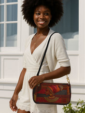 Regal Ember Classic Zip Pochette QR0XD518