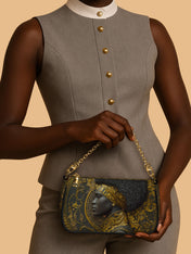 Royal Inheritance Classic Zip Pochette QR0XD520