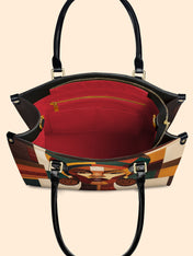 Rooted Mosaic Premium Leather Handbag QR0XD599