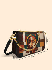 Rooted Mosaic Classic Zip Pochette QR0XD600