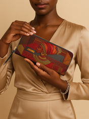 Regal Ember Slimline Zippy Wallet