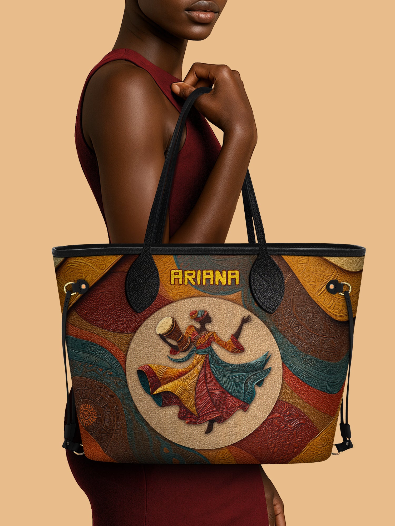 Dancing Rhythm Classic Shopper Tote