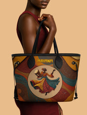Dancing Rhythm Classic Shopper Tote