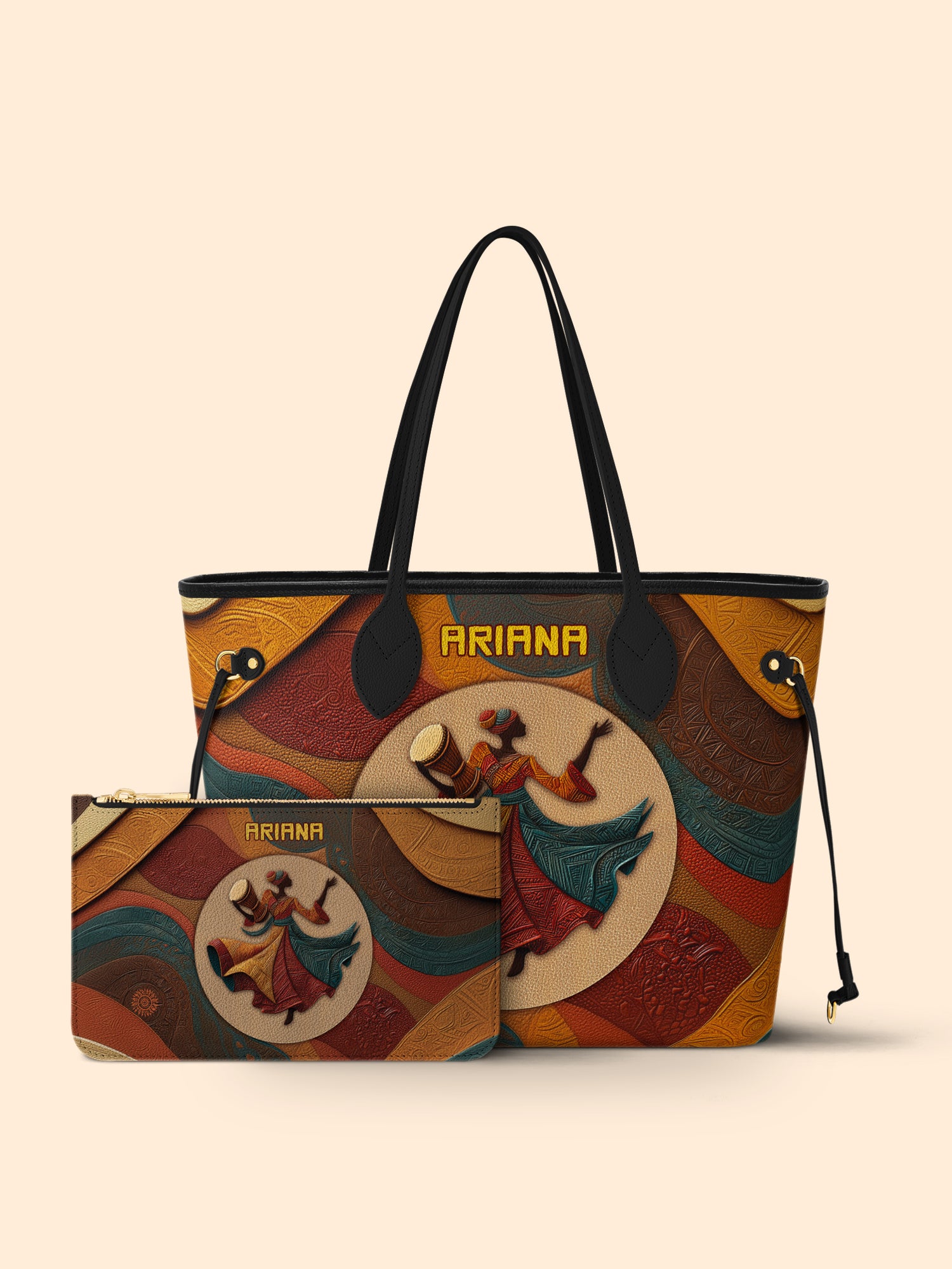 Dancing Rhythm Classic Shopper Tote