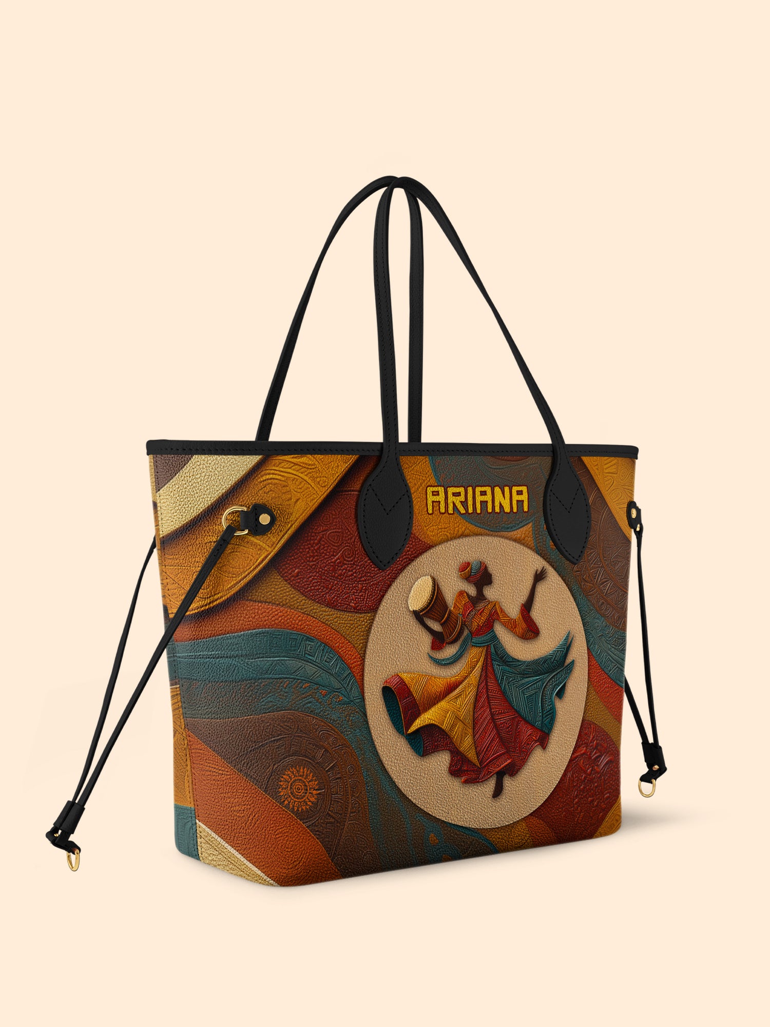 Dancing Rhythm Classic Shopper Tote