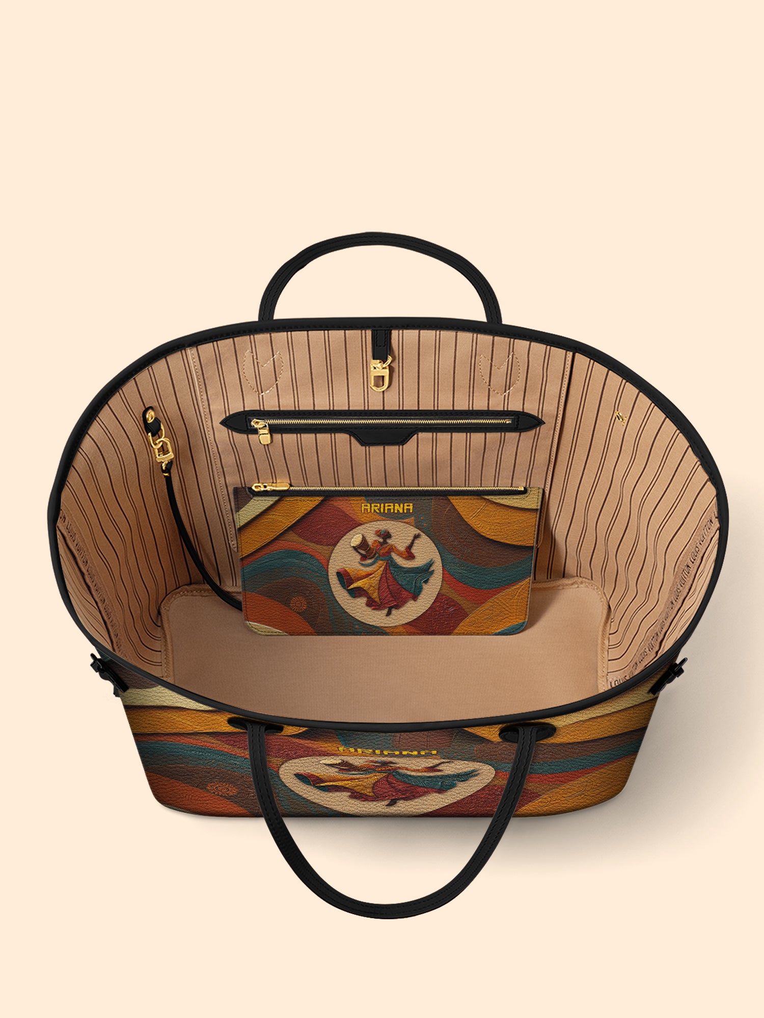 Dancing Rhythm Classic Shopper Tote