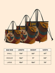 Dancing Rhythm Classic Shopper Tote