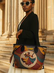 Dancing Rhythm Classic Shopper Tote