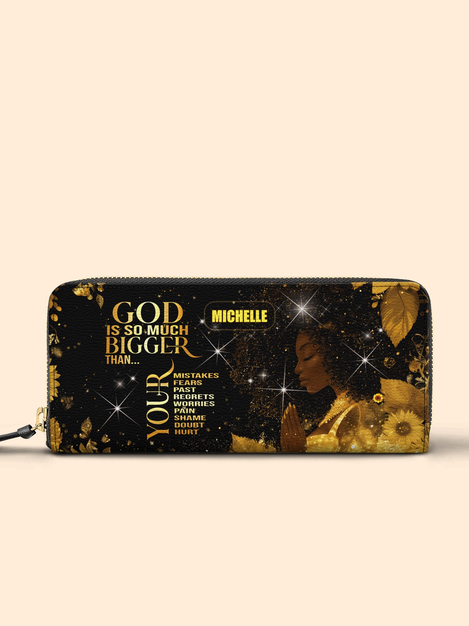 Unstoppable Faith Slimline Zippy Wallet