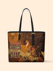Bold Roots Sleek Leather Tote