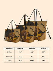 African Tribe Woman Classic Shopper Tote