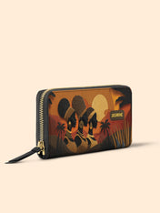 Three African Queens Slimline Zippy Wallet