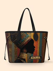 Brown Radiance Classic Shopper Tote
