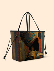 Brown Radiance Classic Shopper Tote