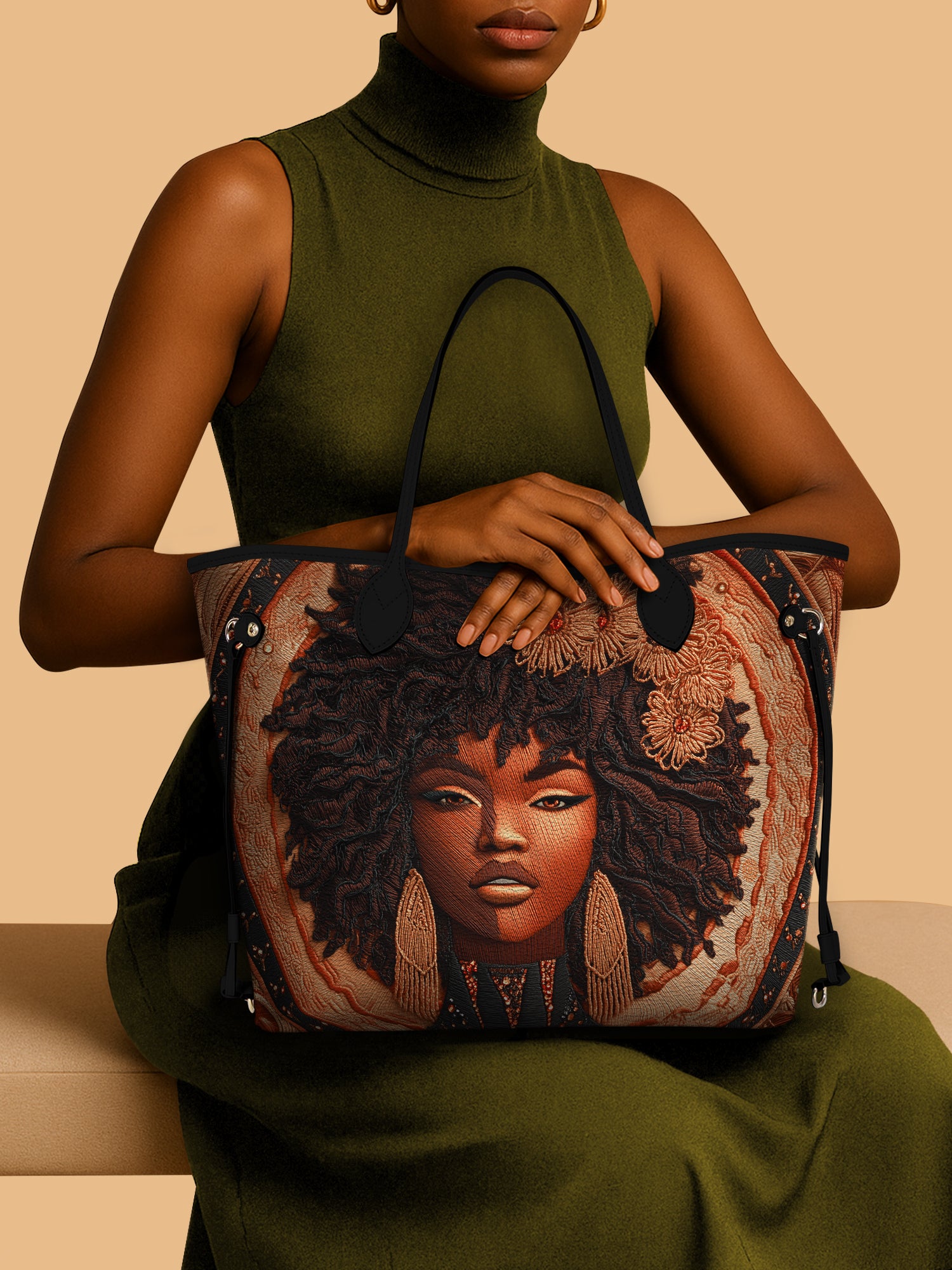 Obsidian Muse Classic Shopper Tote QR0XD004